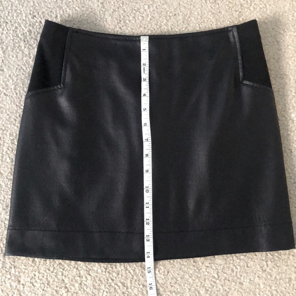 BCBGMaxAzria Leather Mini Skirt - Picture 8 of 9